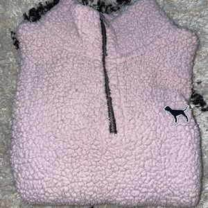 PINK Fleece zip